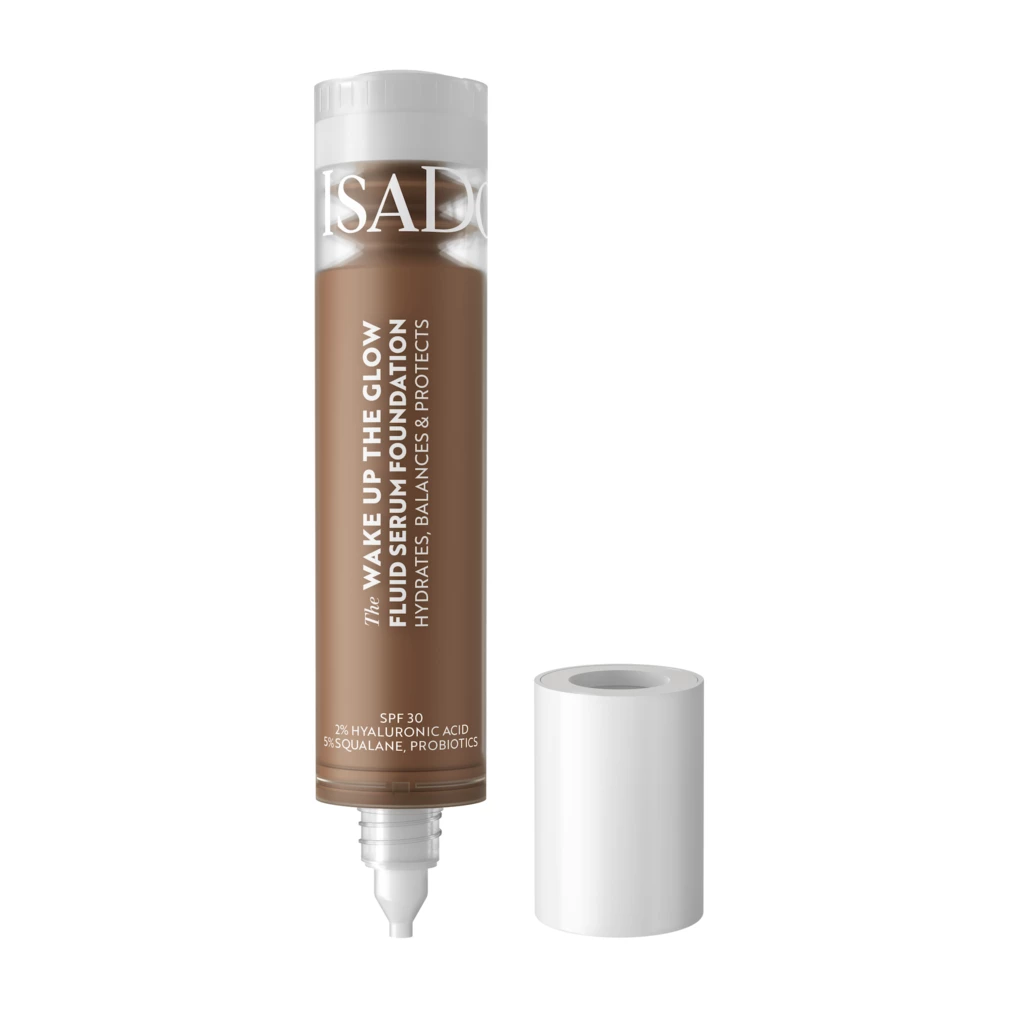 Isadora - Wake Up The Glow Fluid Serum Foundation 9N på KICKS.se