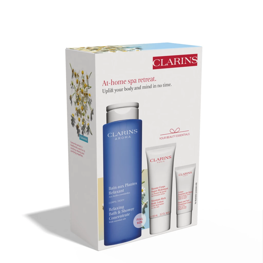 Clarins - At-Home Spa Retreat Gift Box på KICKS.se