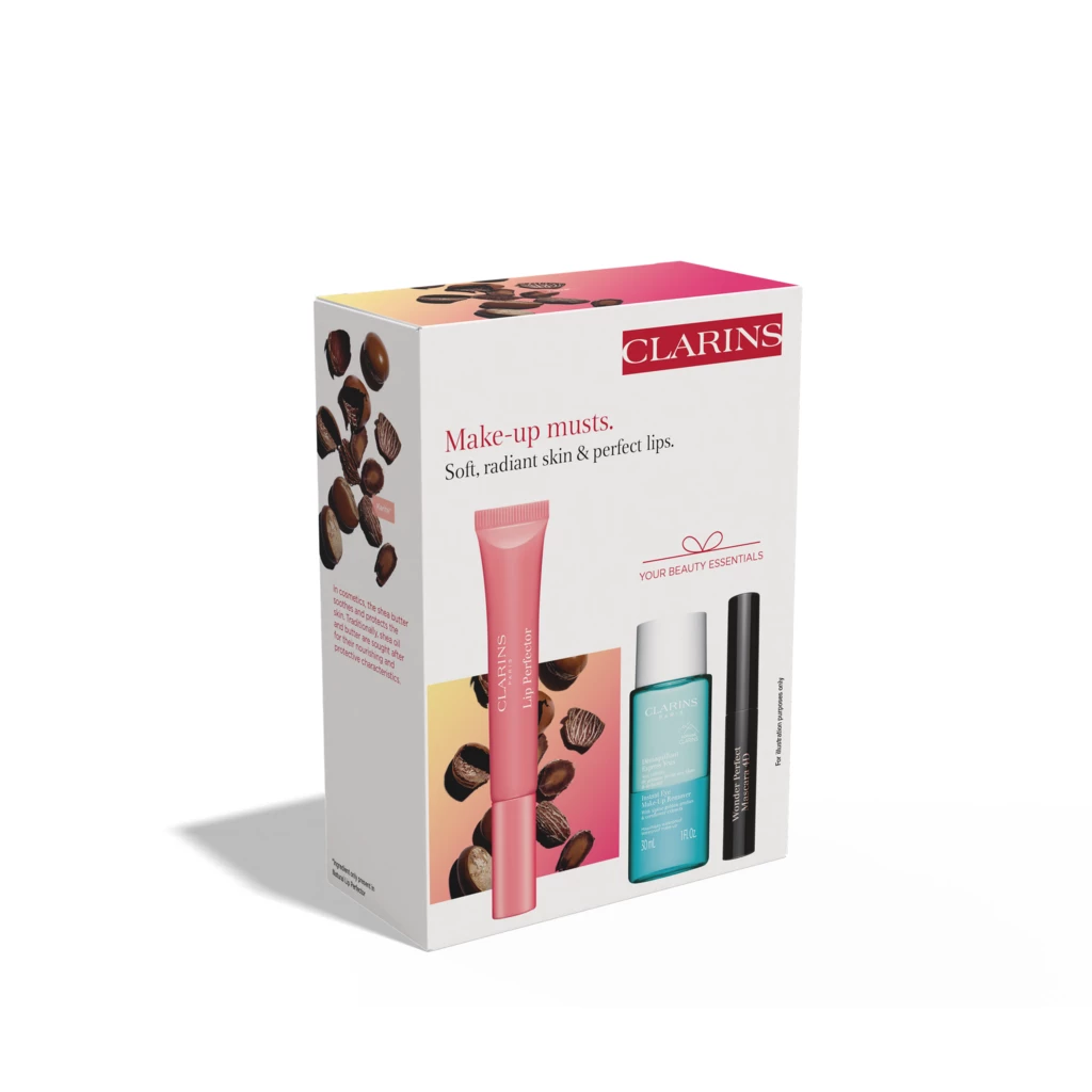 Clarins - Gift Set Make-up Mustsosoitteessa Kicks.fi
