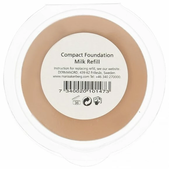 Maria Åkerberg - Compact Foundation Refill Sticker Milk på KICKS.se