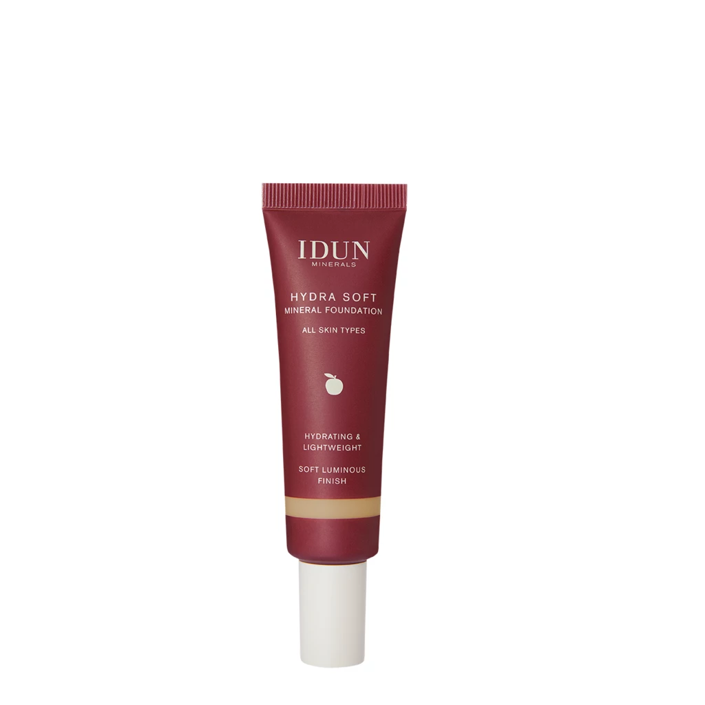 IDUN Minerals - Hydra Soft Mineral Foundation Runa Olive Neutral på KICKS.no