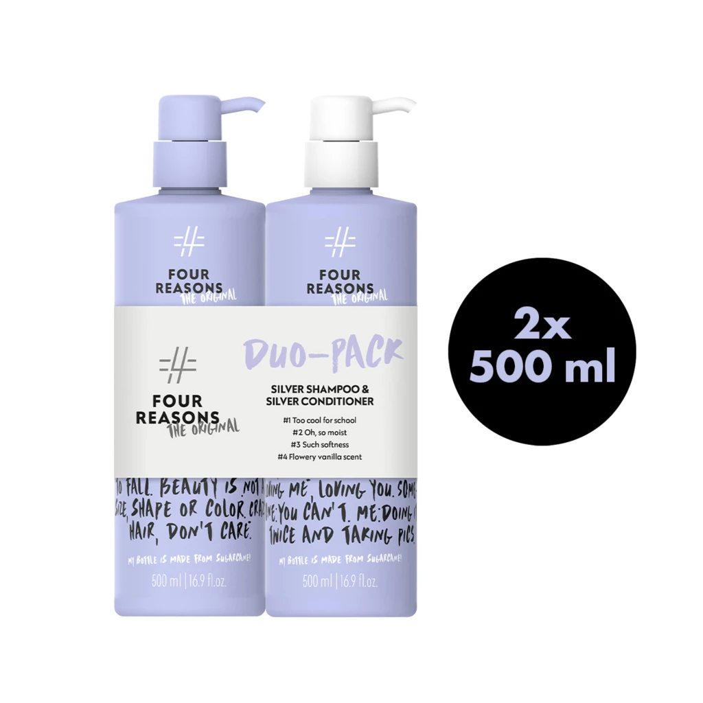 Four Reasons - Original Silver Duo Hair Care Kit på KICKS.se