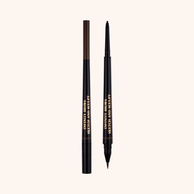 Infinity Power Brows Sketch And Sculpt Liquid Liner & Pencil Dark Brown Infinity Power Brows Sketch And Sculpt Liquid Liner & Pencil Dark Brown