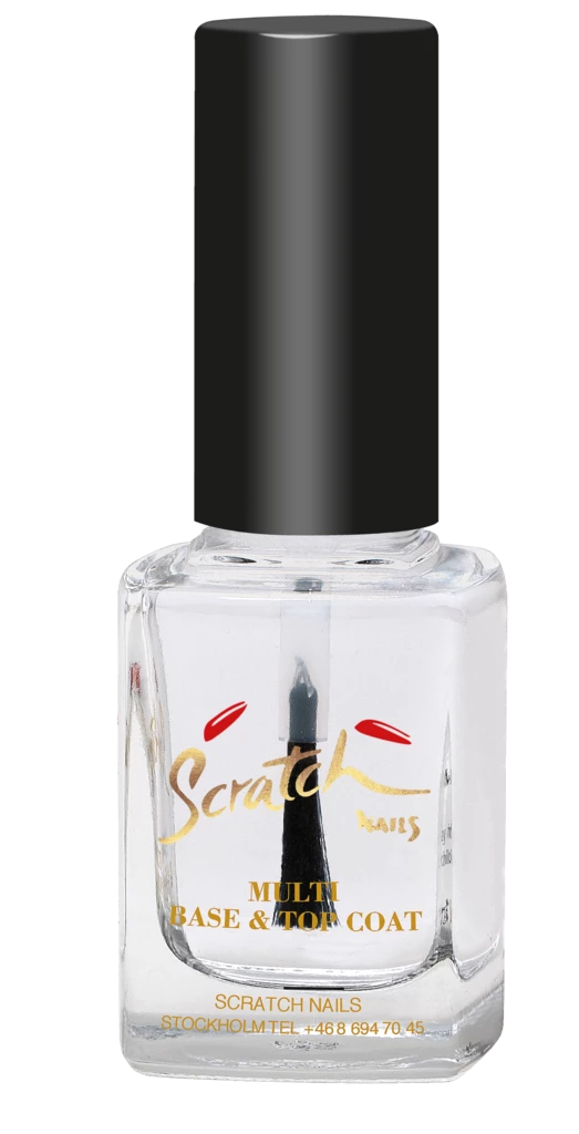 Scratch Nails - Multi Base & Top Coat 12 mlosoitteessa Kicks.fi