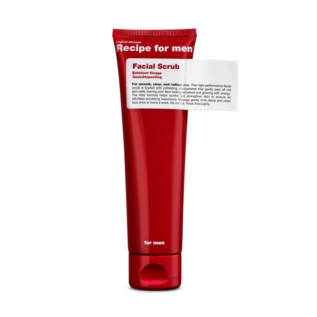 Recipe For Men - Facial Scrub 100 mlosoitteessa Kicks.fi