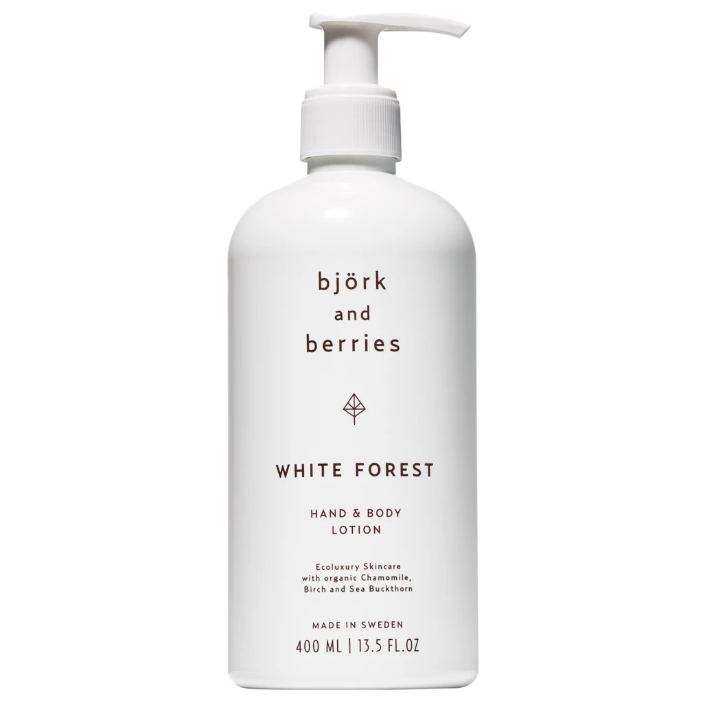 Björk and Berries - White Forest Hand & Body Lotion 400 ml på KICKS.se