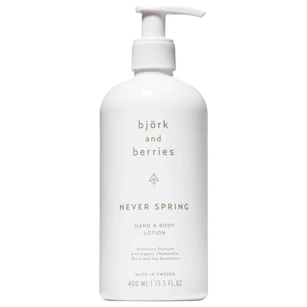 Björk and Berries - Never Spring Hand & Body Lotion 400 ml på KICKS.se