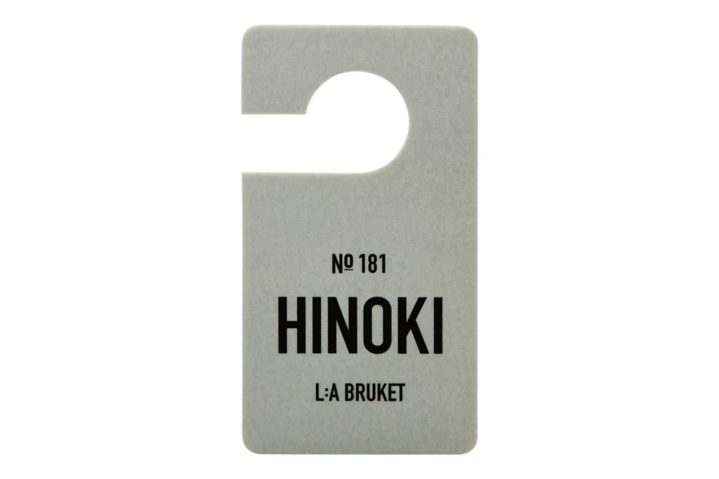 L:a Bruket - 181 Fragrance Tag Hinoki på KICKS.se