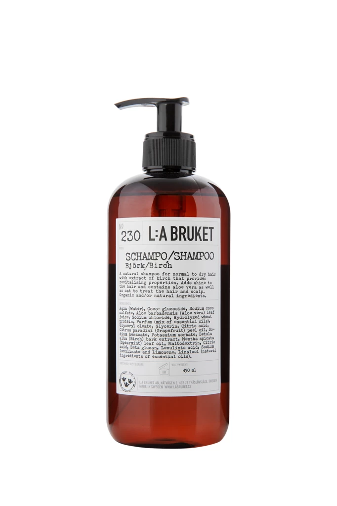 L:a Bruket - 230 Shampoo Birch 450 ml på KICKS.se