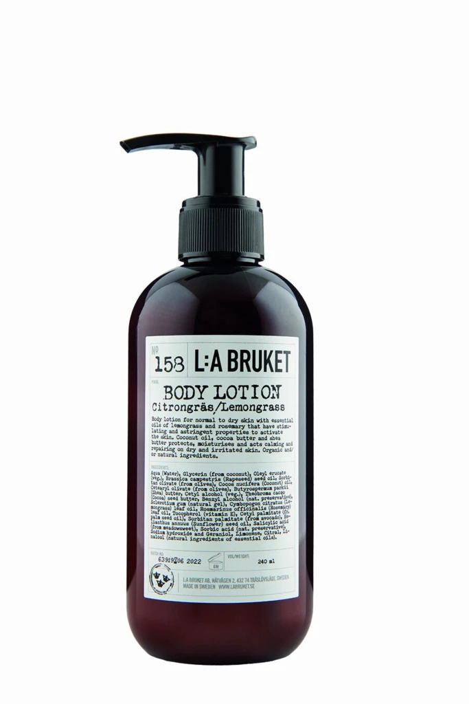 L:a Bruket - 158 Body Lotion Lemongrass 240 ml på KICKS.se