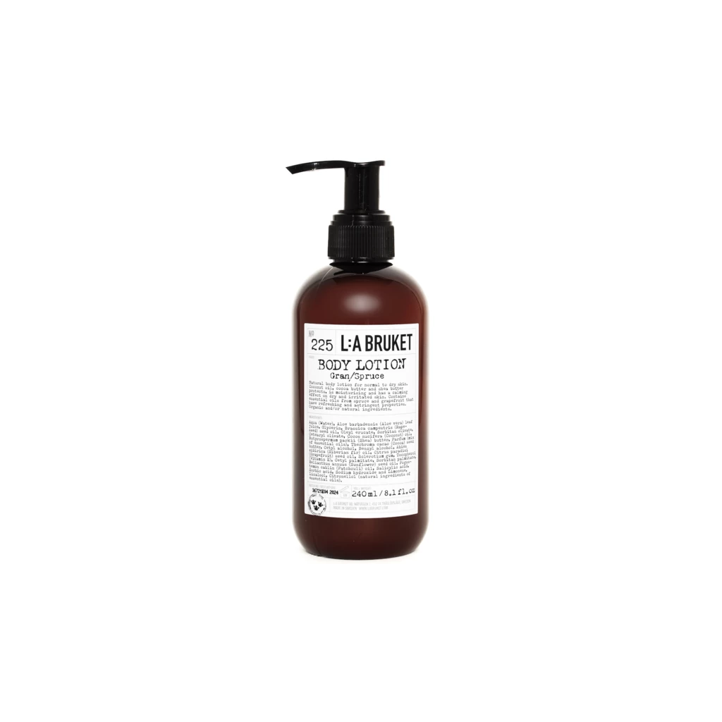 L:a Bruket - 225 Body Lotion Spruce 240 mlosoitteessa Kicks.fi