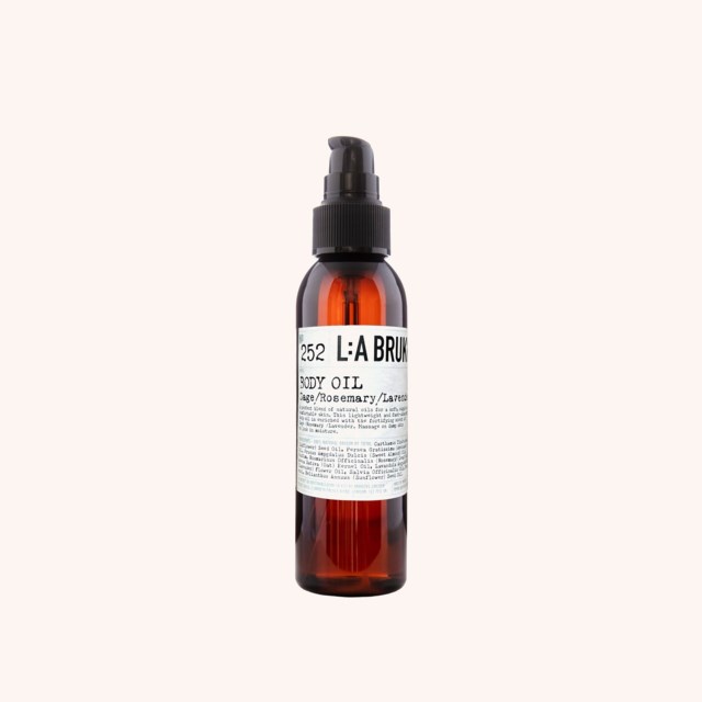 252 Body Oil Sage/Rosemary/Lavender 120 ml