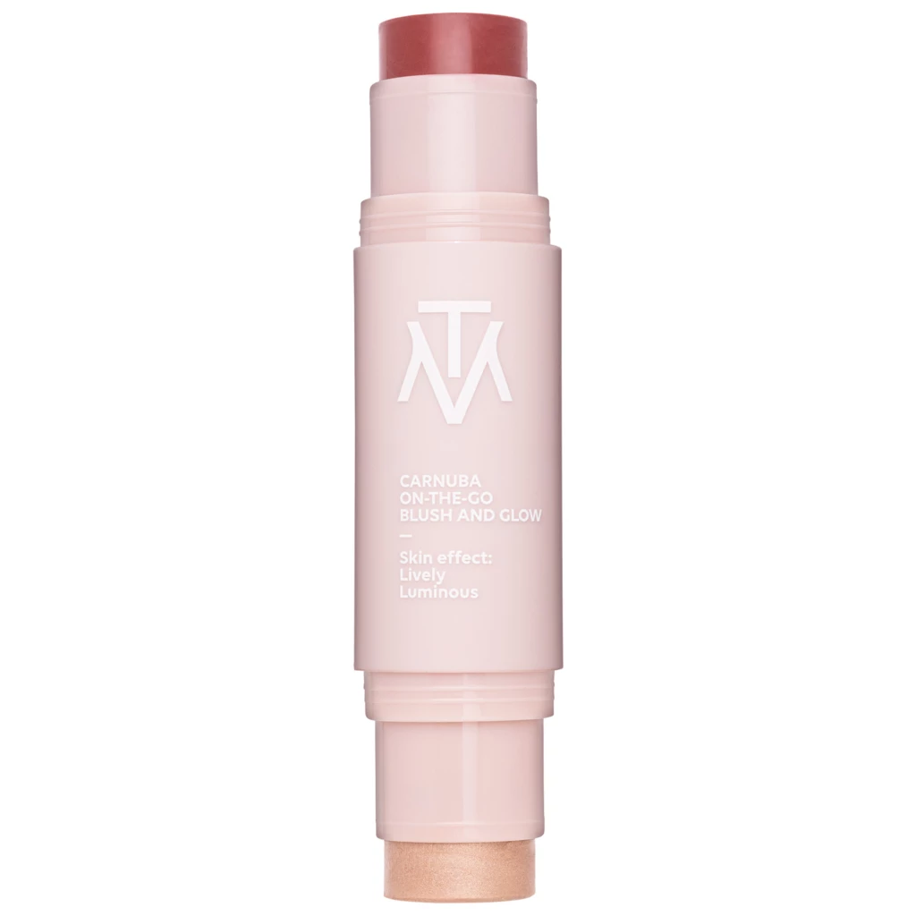 MAKETHEMAKE - Carnuba On-the-go Blush And Glow Deep Berry And Rose Gold på KICKS.se