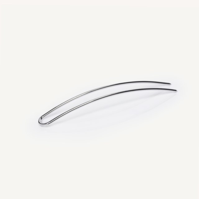 Hairpin Plain Silver