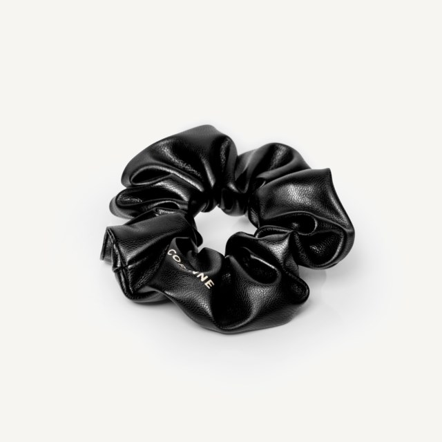 Vegan Scrunchie Black Vegan Scrunchie Black