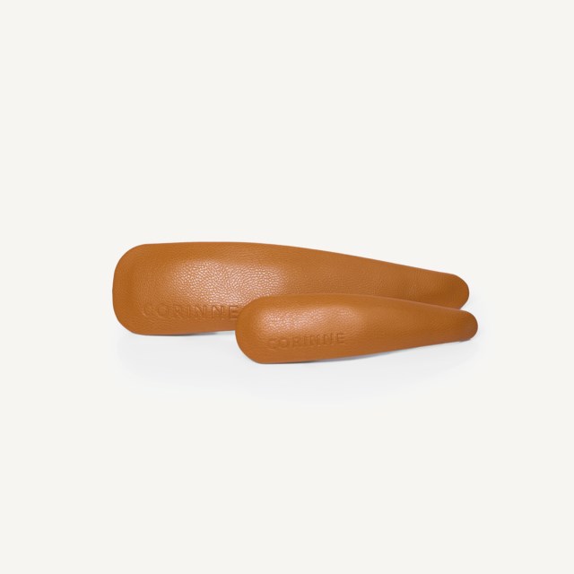 Vegan Barrette Big And Small 2-Pack Cream
