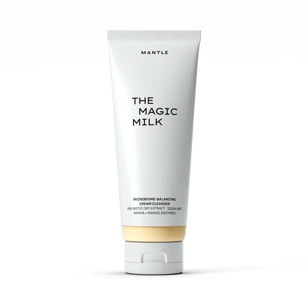 MANTLE - The Magic Milk – Microbiome-Balancing Cream Cleanser 125 ml på KICKS.se