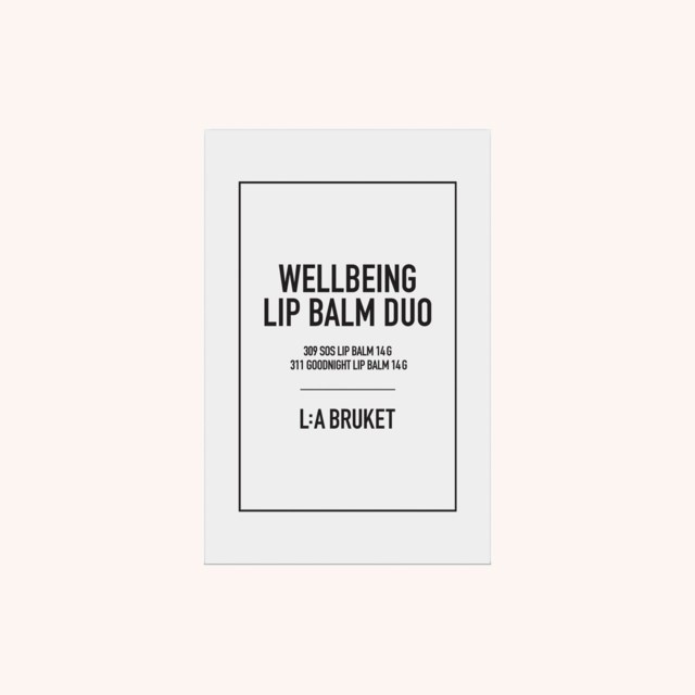 Lip Balm Duo SOS & Good Night 324 Wellbeing Lip Balm Duo