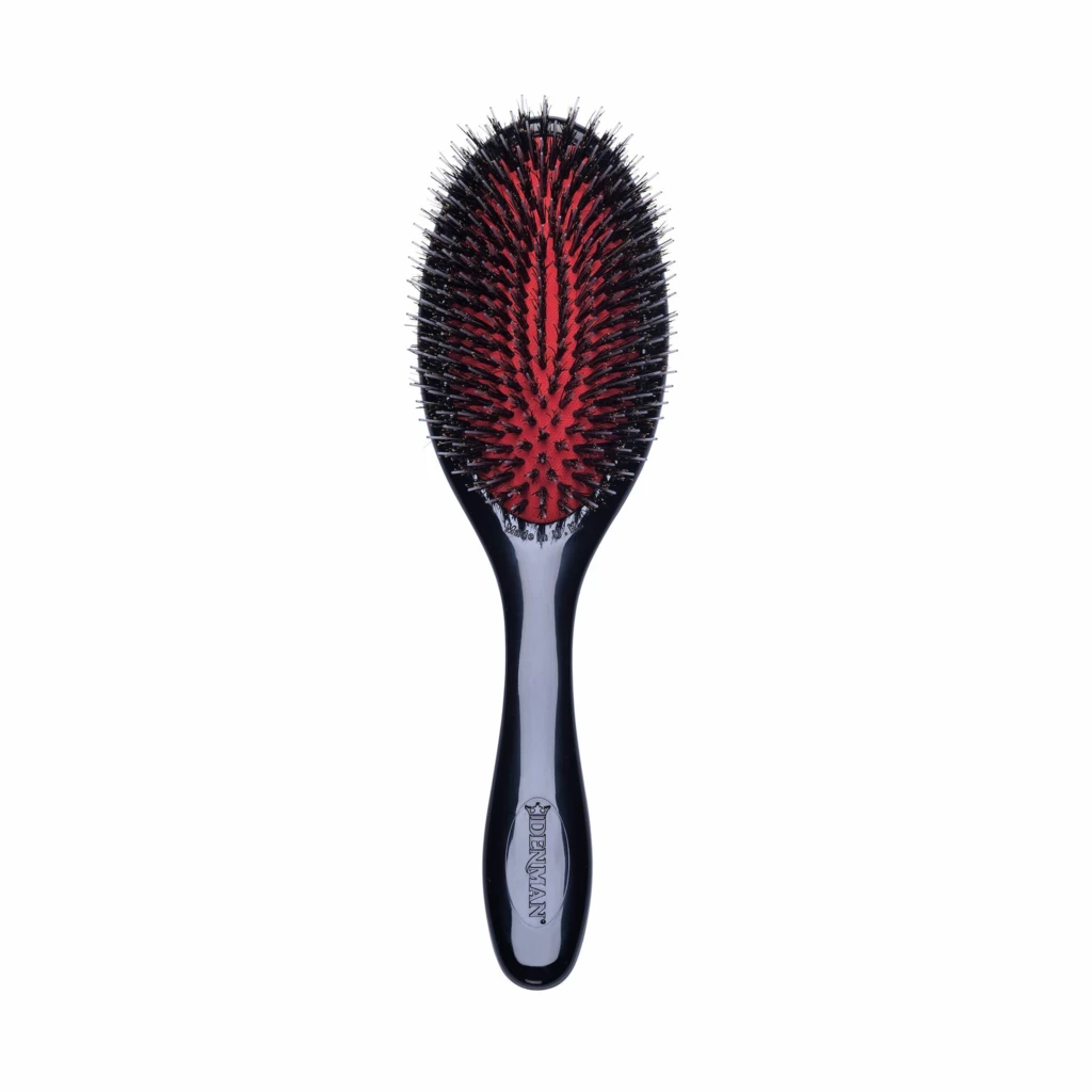 Denman - D81M The Style & Shine Hair Brush Black på KICKS.se