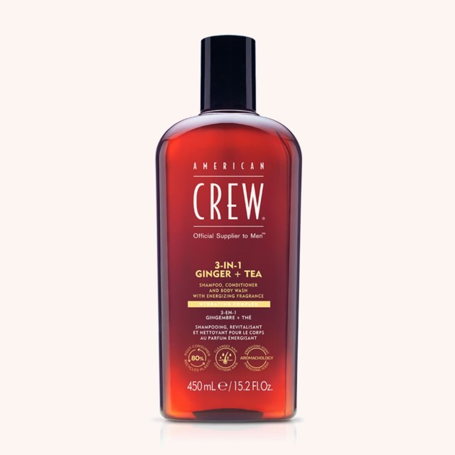 Hair & Body 3-in-1 Ginger + Tea Shower Gel 450 ml Hair & Body 3-in-1 Ginger + Tea Shower Gel 450 ml