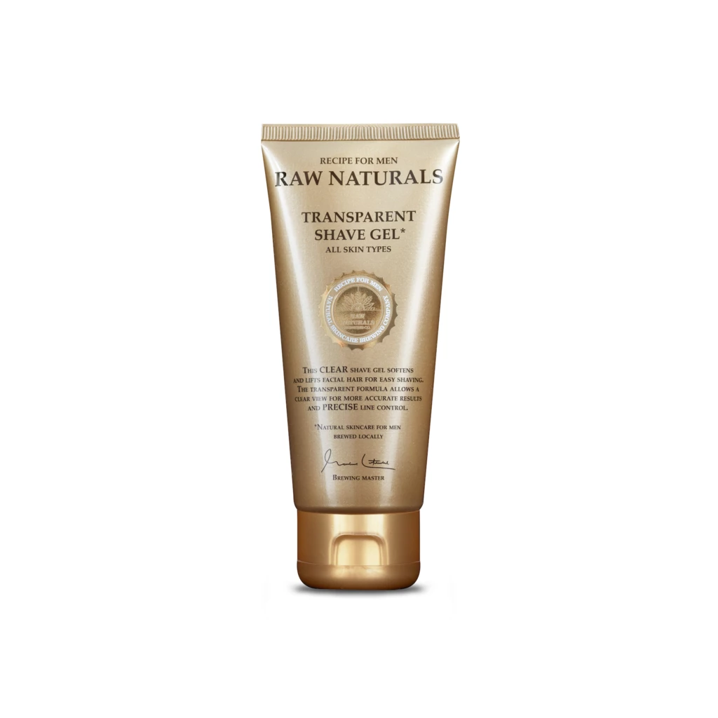 RAW Naturals - Transparent Shaving Gel 100 ml på KICKS.se