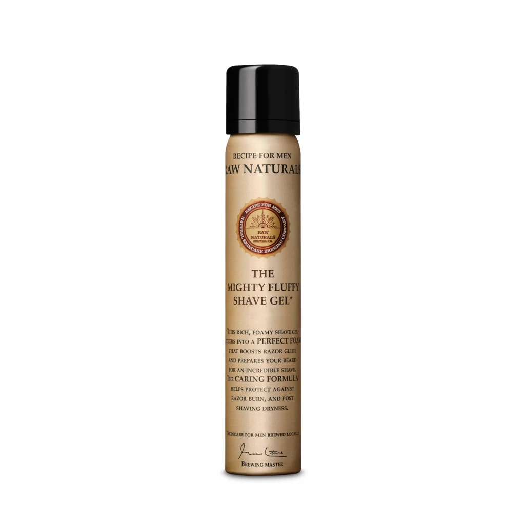 RAW Naturals - The Mighty Fluffy Shave Gel 75 ml på KICKS.se