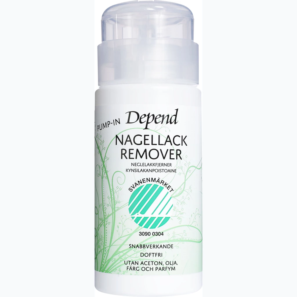 Depend - Pump-In Nail Polish Remover 125 ml på KICKS.se