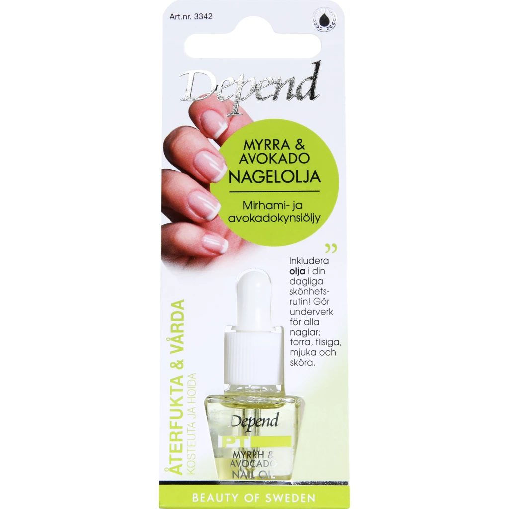Depend - Nail Care Myrra & Avocado Oil på KICKS.se