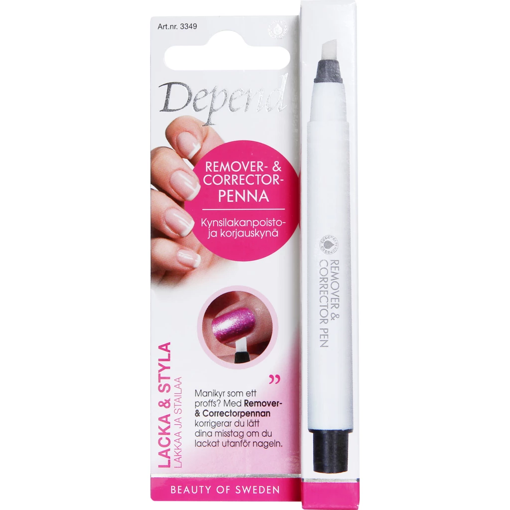 Depend - Nail Care Remover & Corrector Pen på KICKS.se
