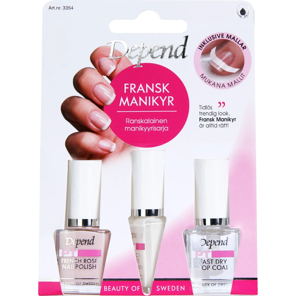 Depend - Nail Care French Manicure Set på KICKS.se
