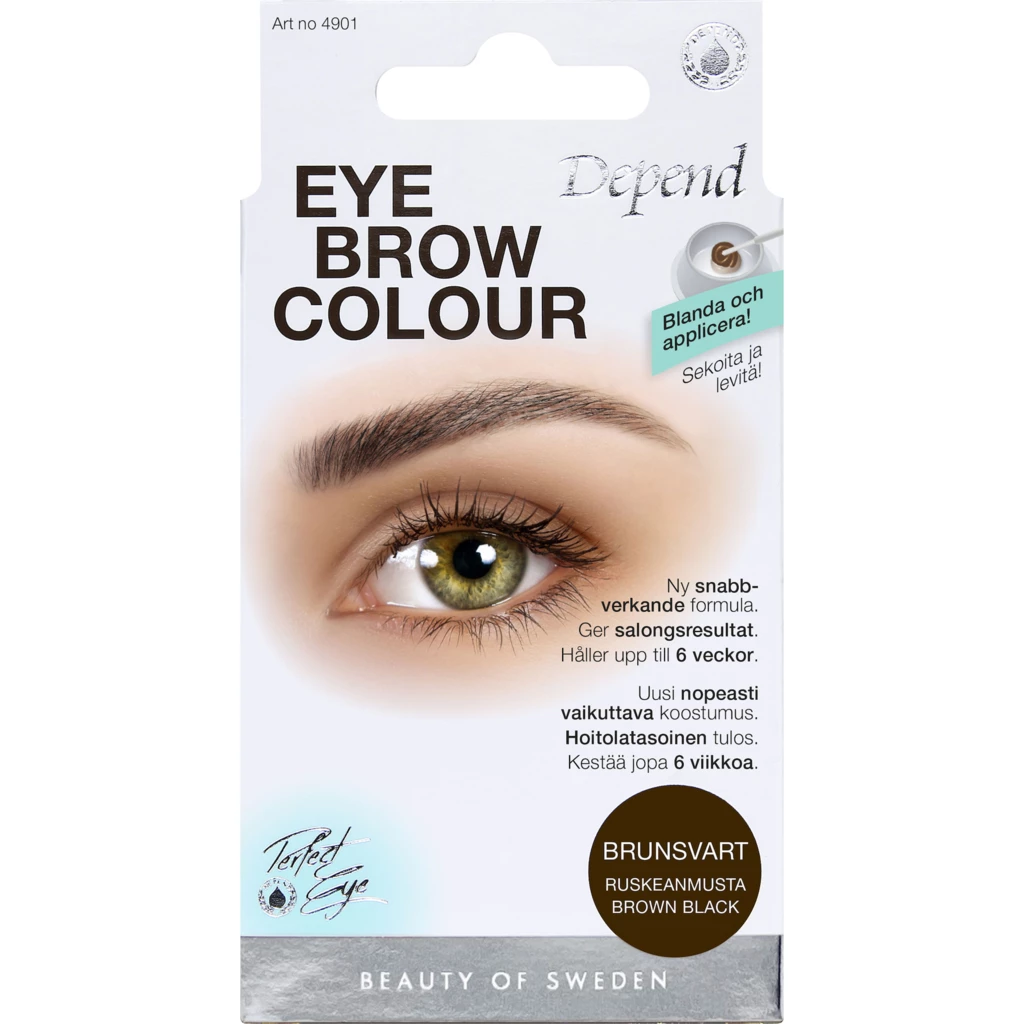 Depend - Eyebrow Colour Brown black på KICKS.se