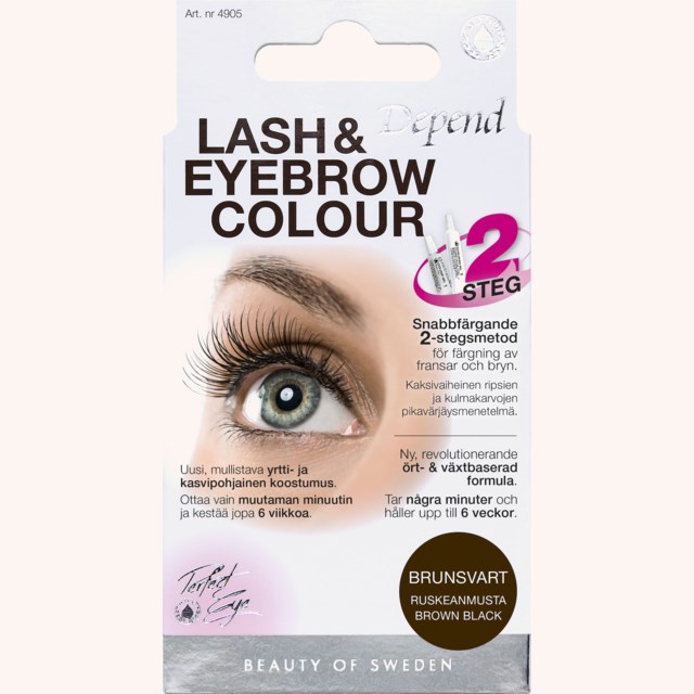 Lash & Eyebrow Colour Brown Black Lash & Eyebrow Colour Brown Black