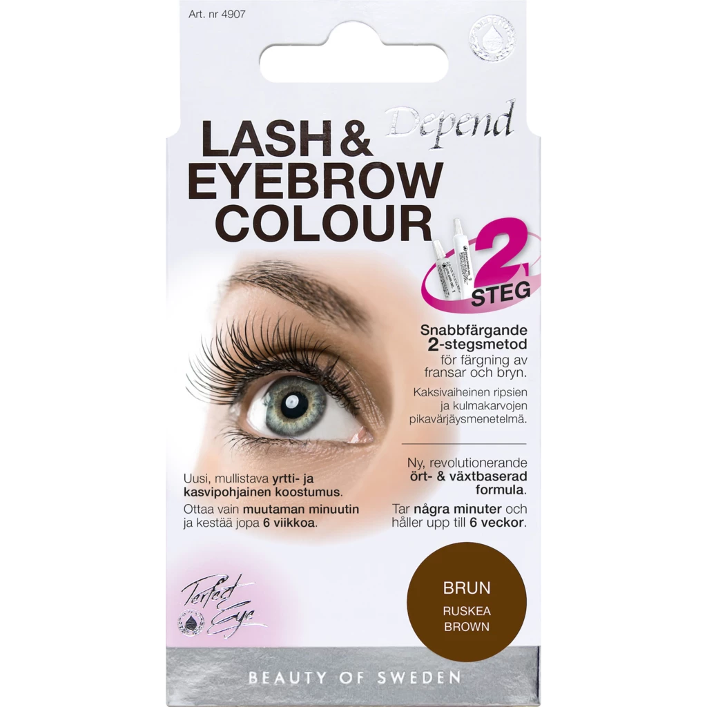 Depend - Lash & Eyebrow Colour Brown på KICKS.se