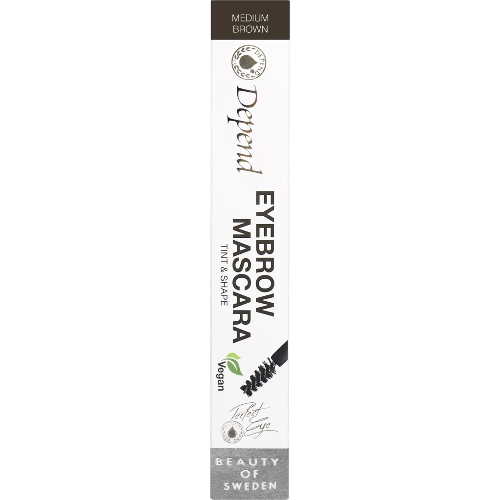 Depend - Perfect Eye Eyebrow Mascara Tint & Shape Medium Brownosoitteessa Kicks.fi