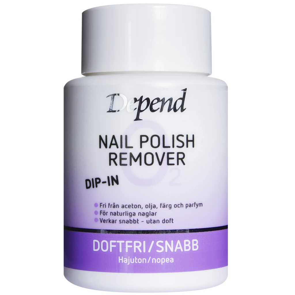 Depend - Dip-In Remover Fragrance Free 75 ml på KICKS.se
