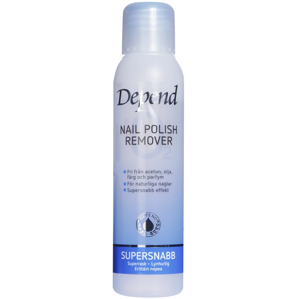 Depend - Nail Polish Remover Quick 100 ml på KICKS.no
