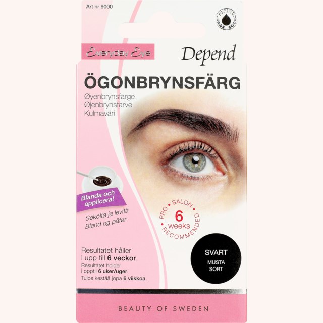 Everyday Eye Eyebrow Colour Black Everyday Eye Eyebrow Colour Black