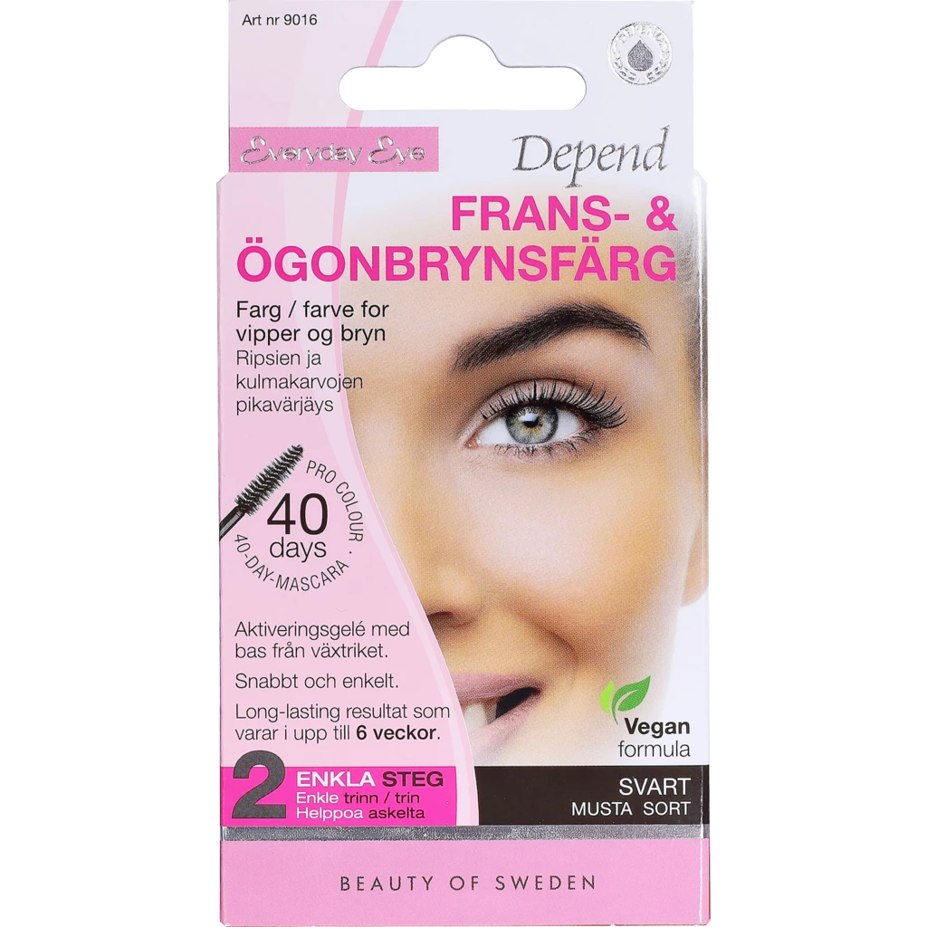 Depend - Everyday Eye Permanent Lash & Eyebrow Color Black på KICKS.se