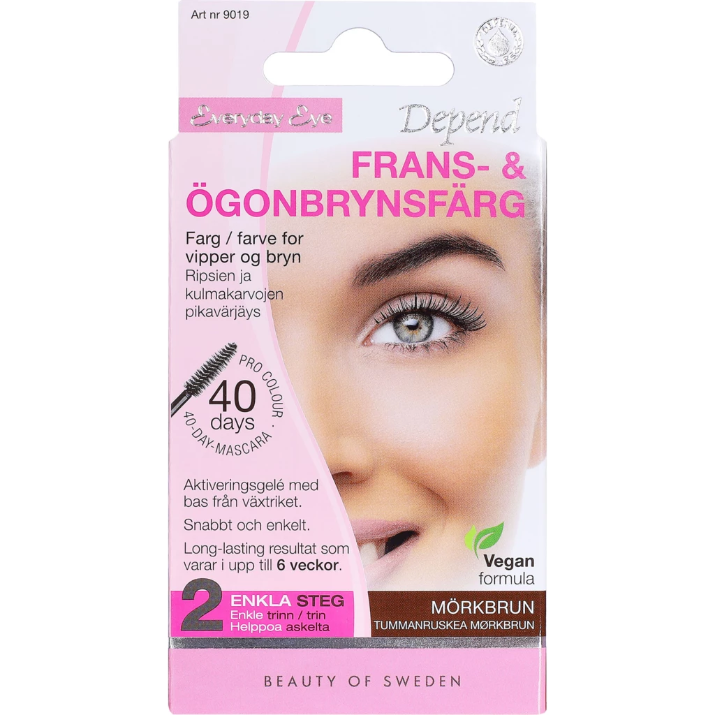 Depend - Everyday Eye Permanent Lash & Eyebrow Color Dark Brown på KICKS.se
