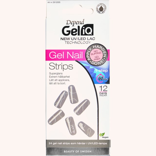 Gel iQ Gel Nail Strips Semi Cured 005 Line Up Gel iQ Gel Nail Strips Semi Cured 005 Line Up