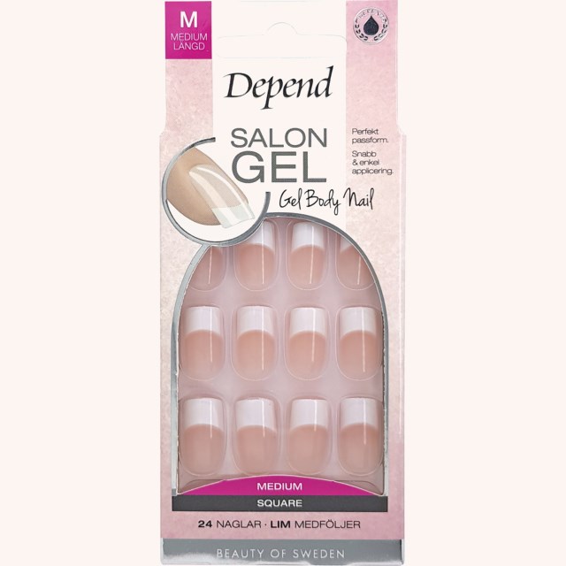Salon Gel Medium Square Pink Salon Gel Medium Square Pink