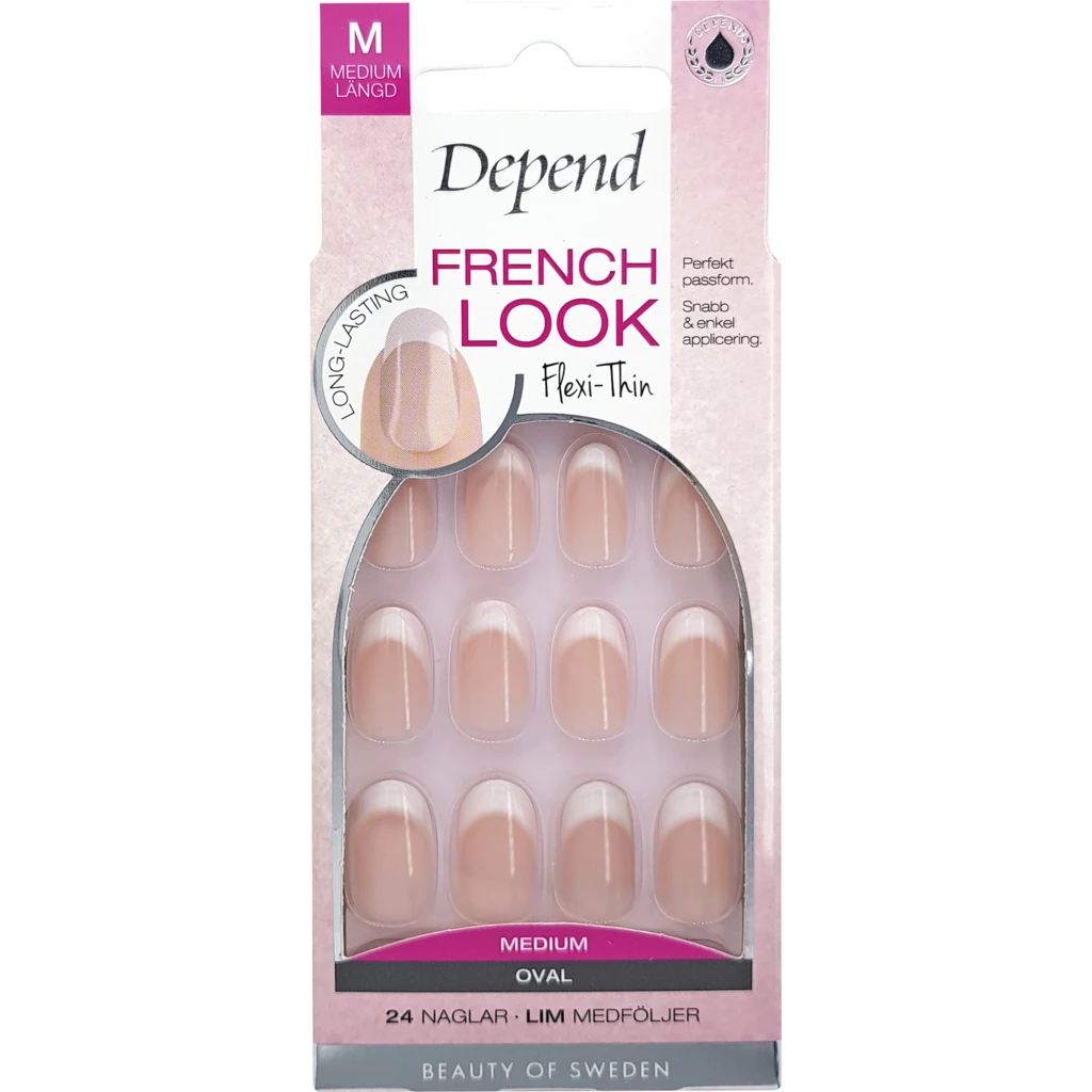 Depend - French Look Oval Pink på KICKS.se