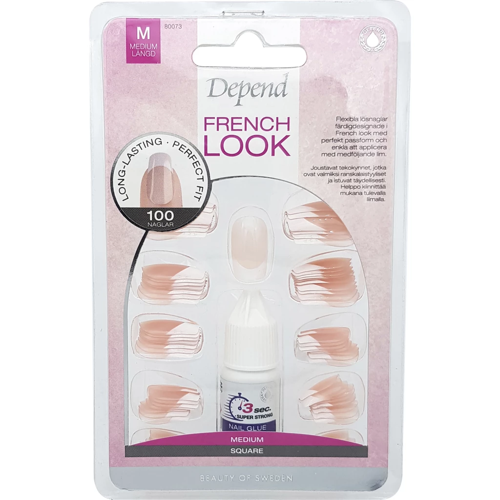 Depend - French Fashion 100-pack Square på KICKS.se