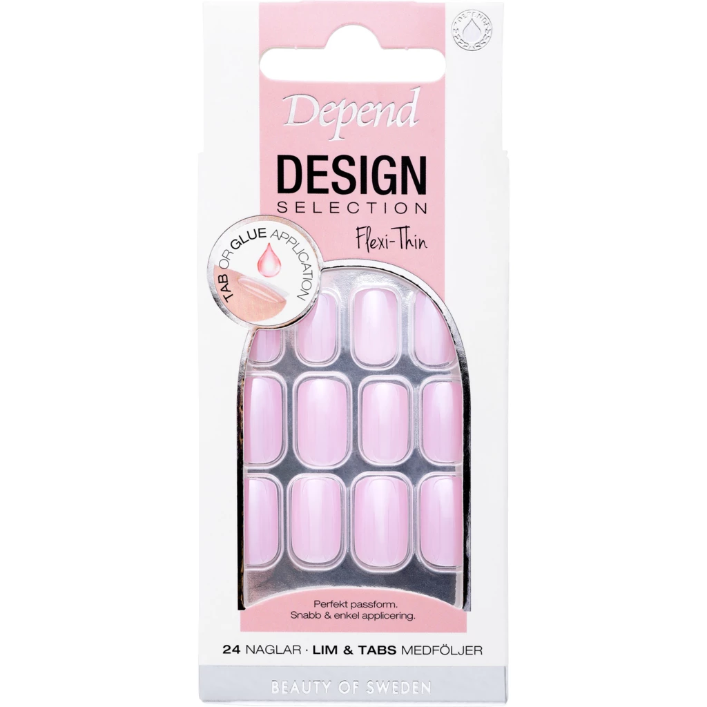 Depend - Design Selection Medium Square Artificial Nail Cherry Blossomosoitteessa Kicks.fi