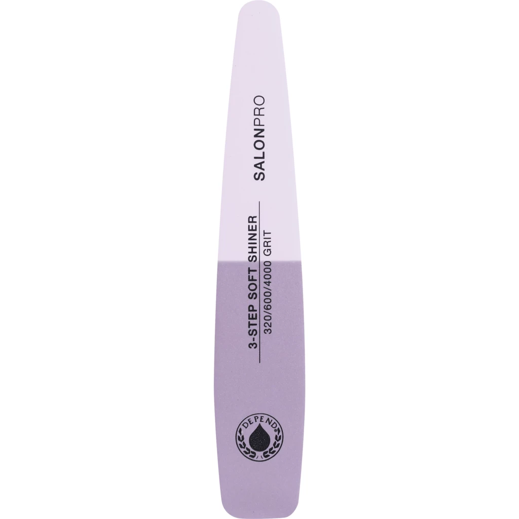 Depend - SalonPro 3-Step Soft Shiner Nail File på KICKS.se