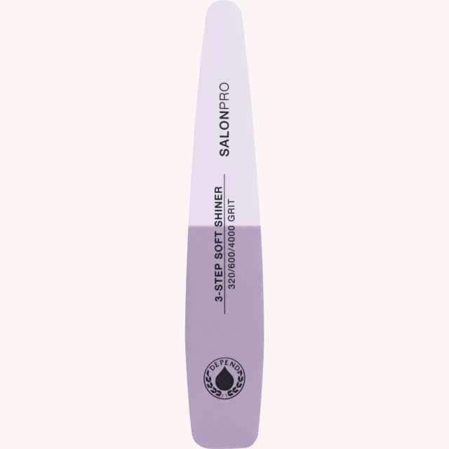 SalonPro 3-Step Soft Shiner Nail File SalonPro 3-Step Soft Shiner Nail File