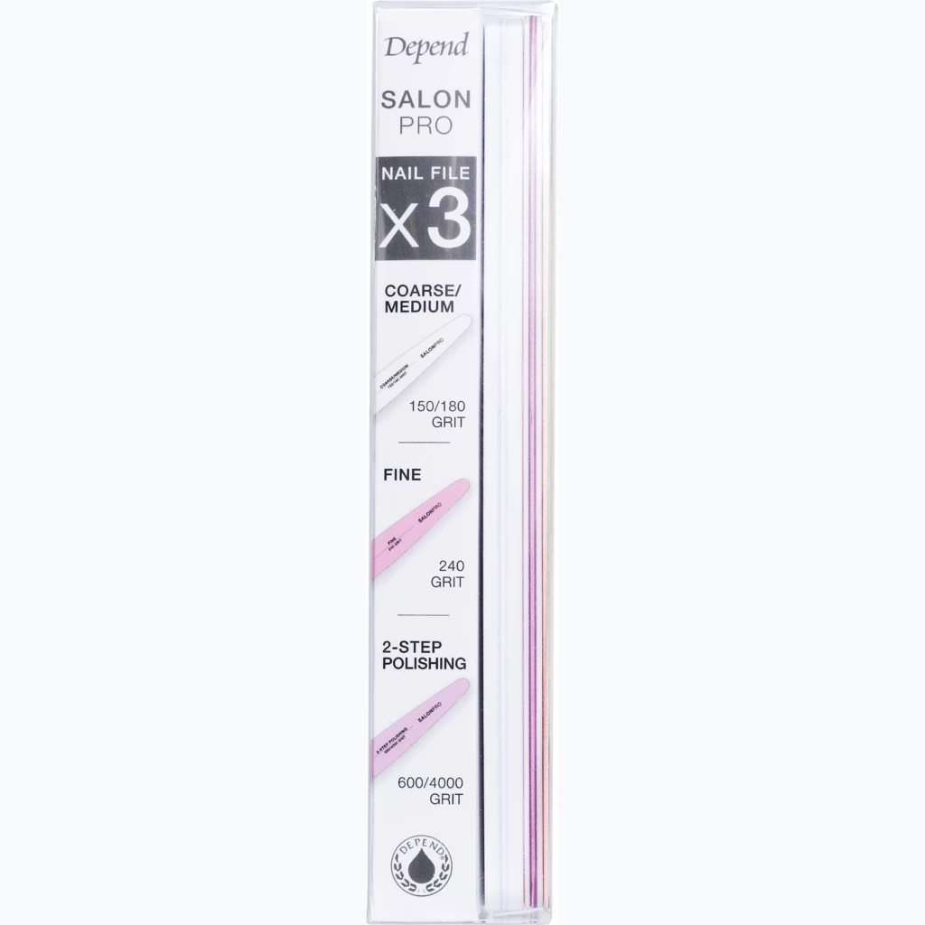 Depend - X3 SalonPro Nail File Kit på KICKS.se