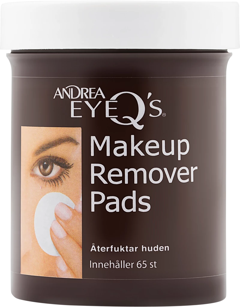 Andrea - Eye-Q's Remover Moisturizing pads 65 pcs på KICKS.se