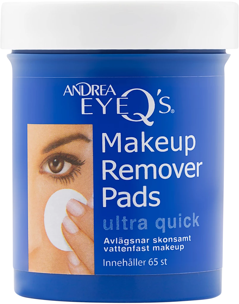 Andrea - Eye-Q´s Remover Ultra quick pads 65 pcs på KICKS.no