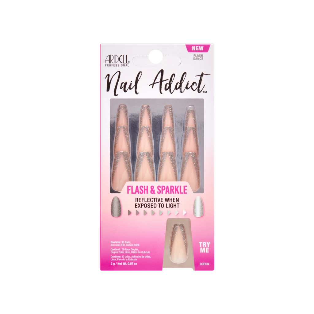 Ardell - Nail Addict Flash & Sparkle Flash Dance på KICKS.se